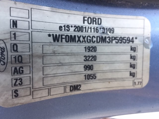 Поворот Ford C-Max 2002-2010 2003