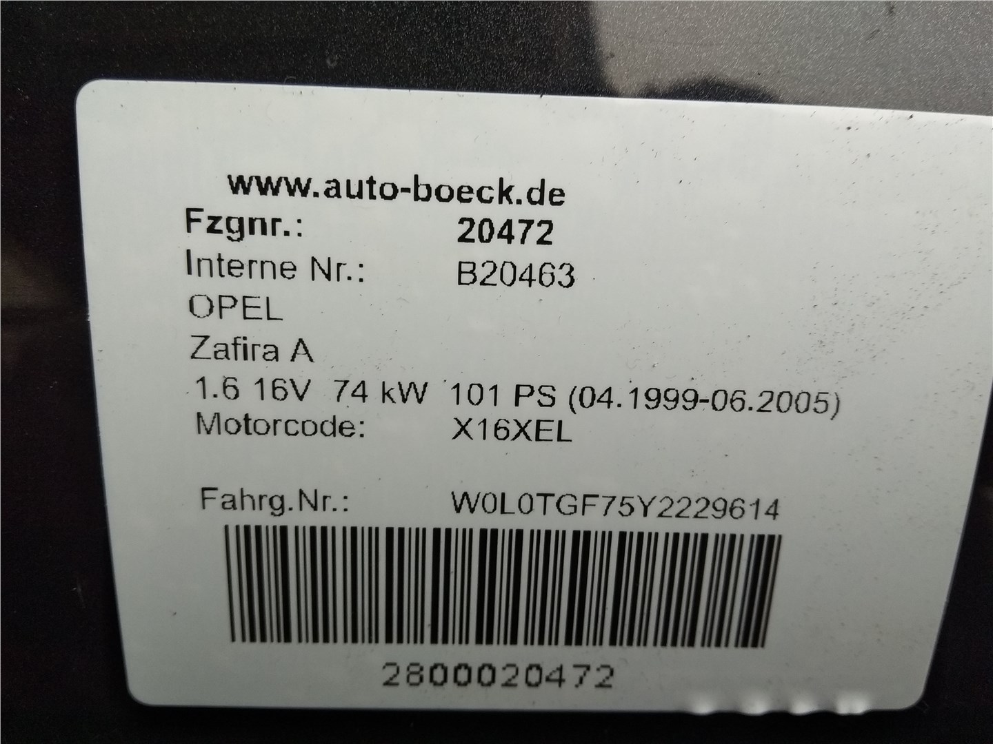 0273004362 Блок АБС, насос (ABS, ESP, ASR) Opel Zafira A 1999-2005 2000