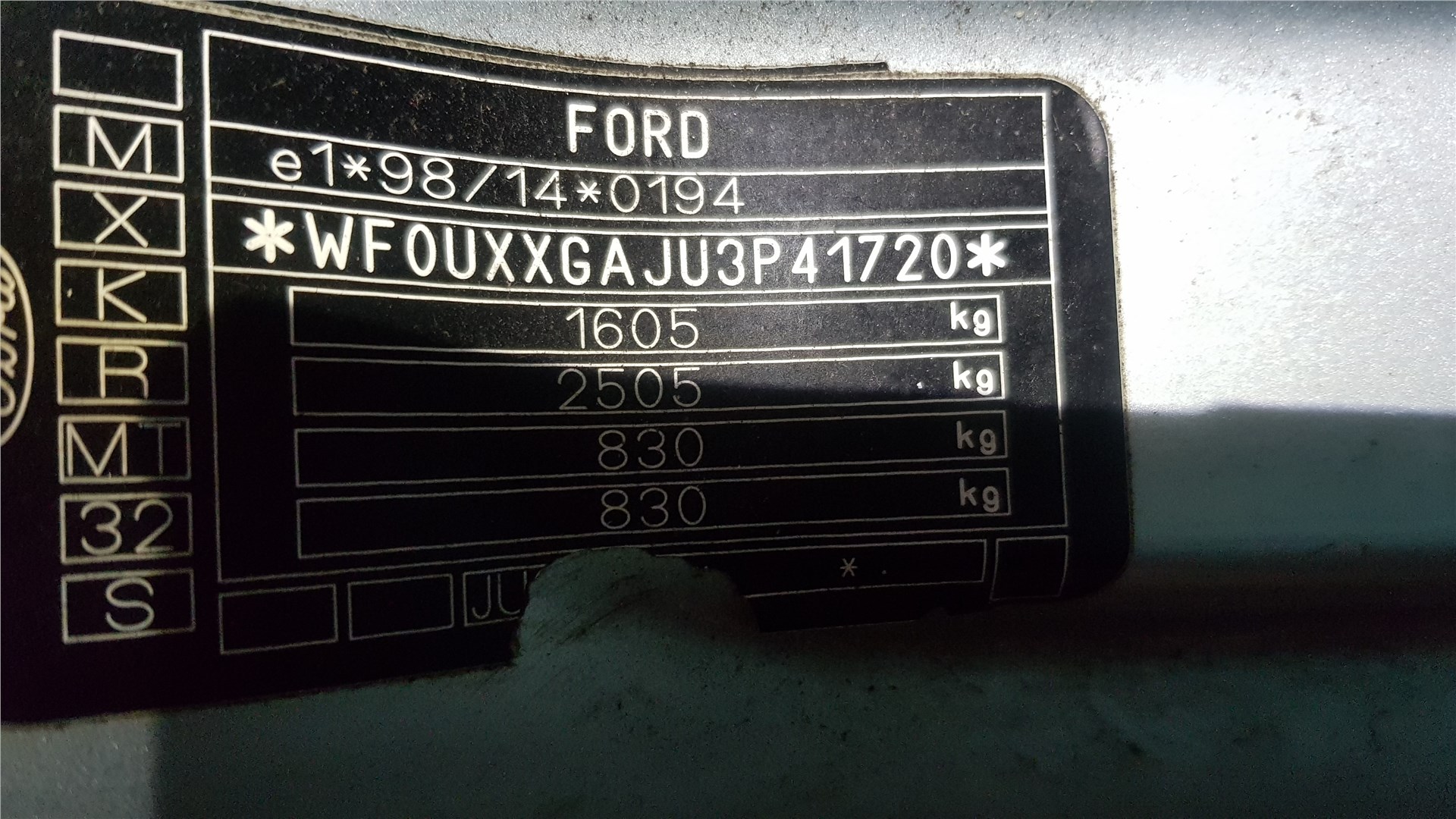 4S6112a650ea Блок управления двигателем Ford Fusion 2002-2012 2003