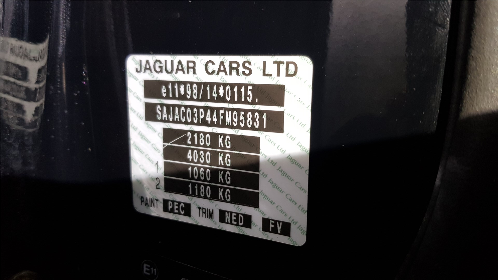Прочая запчасть Jaguar S-type 2004
