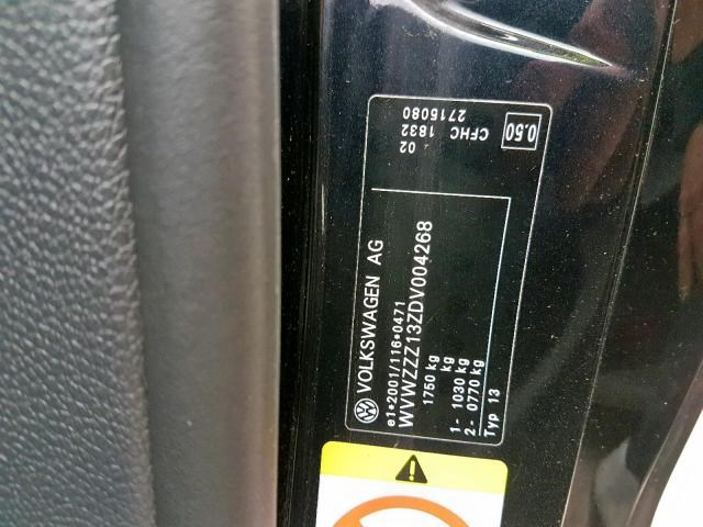 1K0513029FG Амортизатор подвески зад. левая=правая Volkswagen Scirocco 2008- 2013