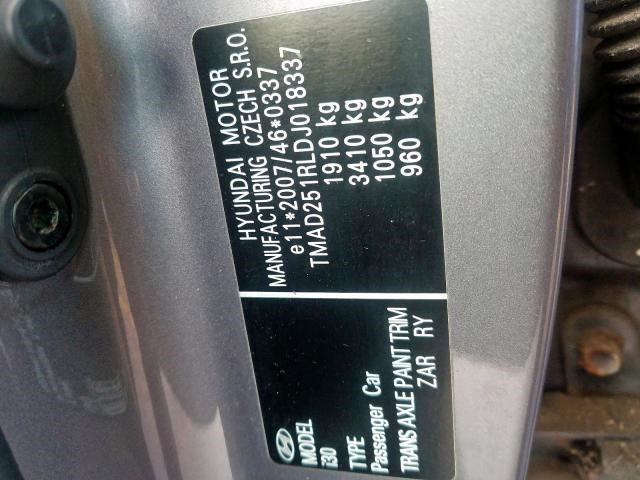 9021050002 Измеритель потока воздуха (расходомер) Hyundai i30 2012-2015 2012