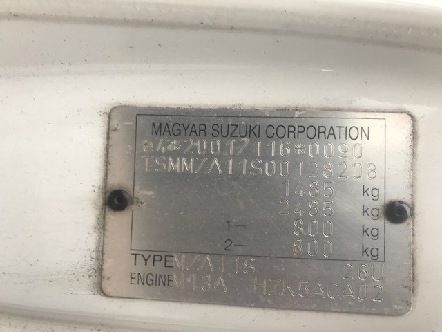 6800162K00 Дверь боковая перед. правая Suzuki Swift 2003-2011 2005