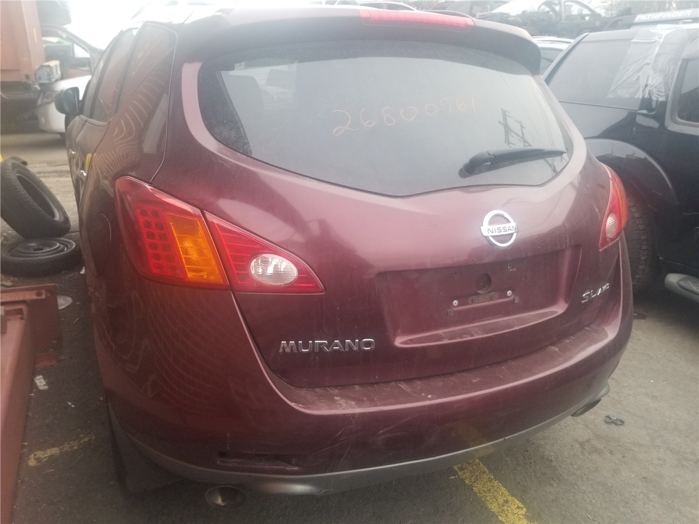 806711AN0A Ручка двери салона Nissan Murano 2008-2010 2009
