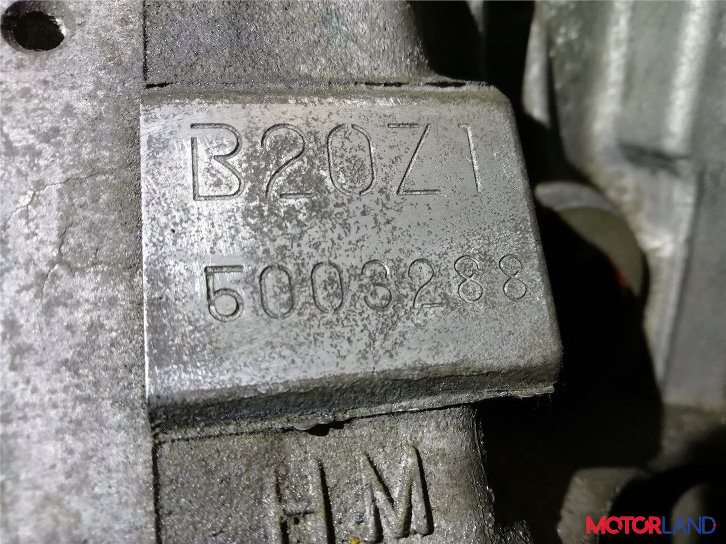 Номер мотора Honda CR-V 2002