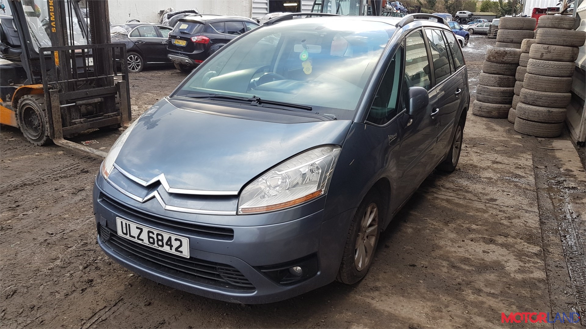 Недавно поступивший автомобиль Citroen C4 Grand Picasso 2006-2013 -  разборочный номер t14852