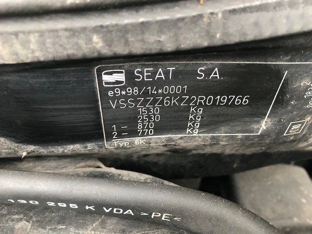038131501 Клапан рециркуляции газов (EGR) Seat Ibiza 2 1999-2002 2002