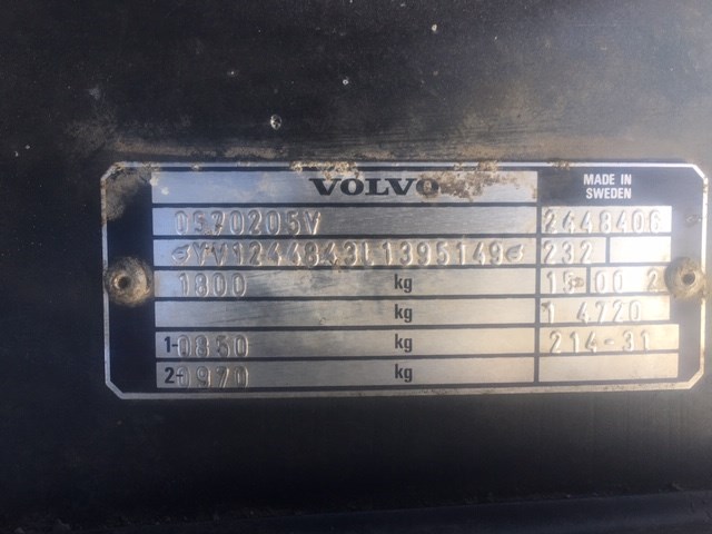 Муфта кардана Volvo 240 1990