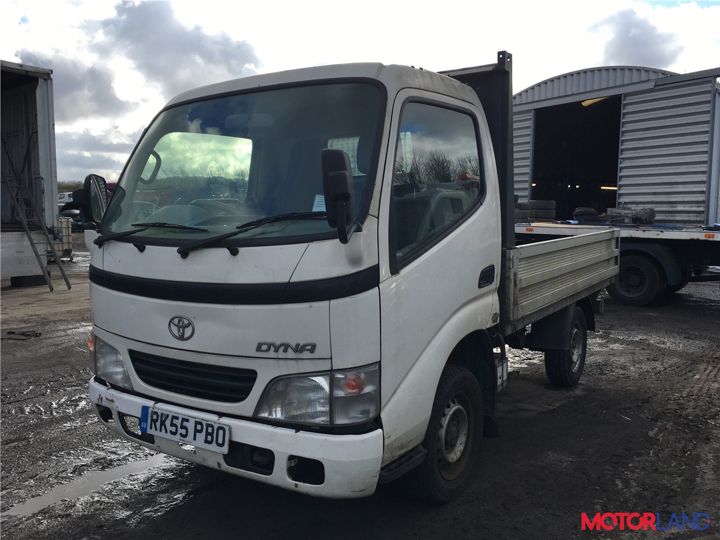 Недавно поступивший автомобиль Toyota Dyna - разборочный номер t15724