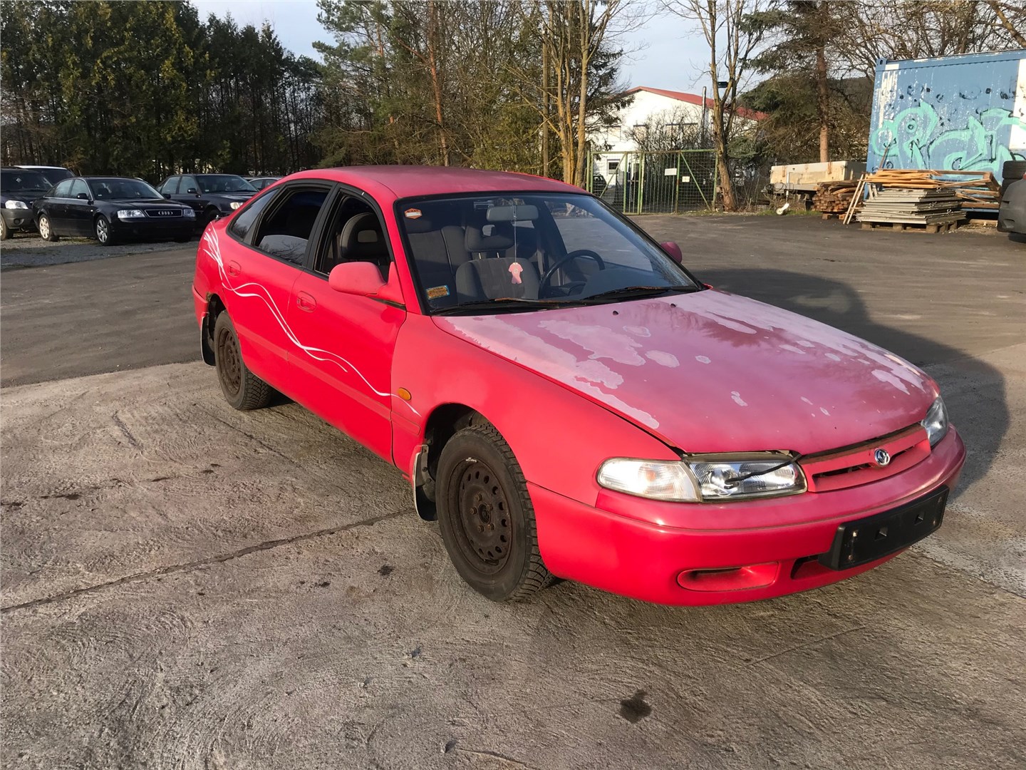 GA7B52410 Петля капота Mazda 626 1992-1997 1992 GA7B-52-410