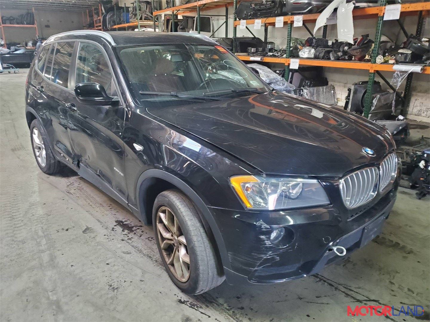 Недавно поступивший автомобиль BMW X3 F25 2010-2014 - разборочный номер p466