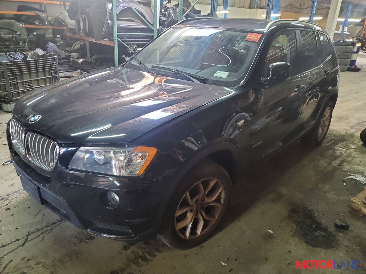 Недавно поступивший автомобиль BMW X3 F25 2010-2014 - разборочный номер p466