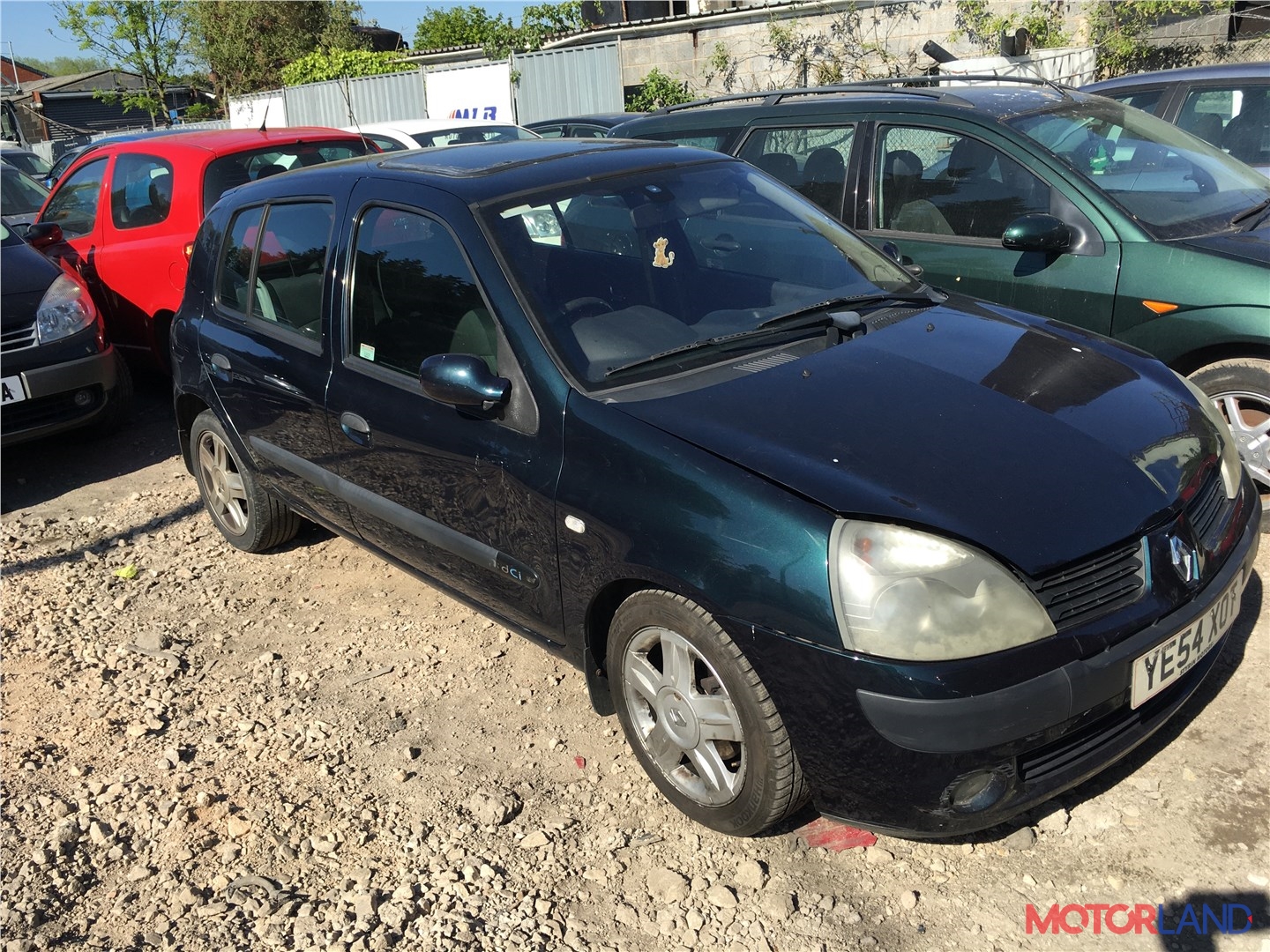 Недавно поступивший автомобиль Renault Clio 1998-2008 - разборочный номер  t15932