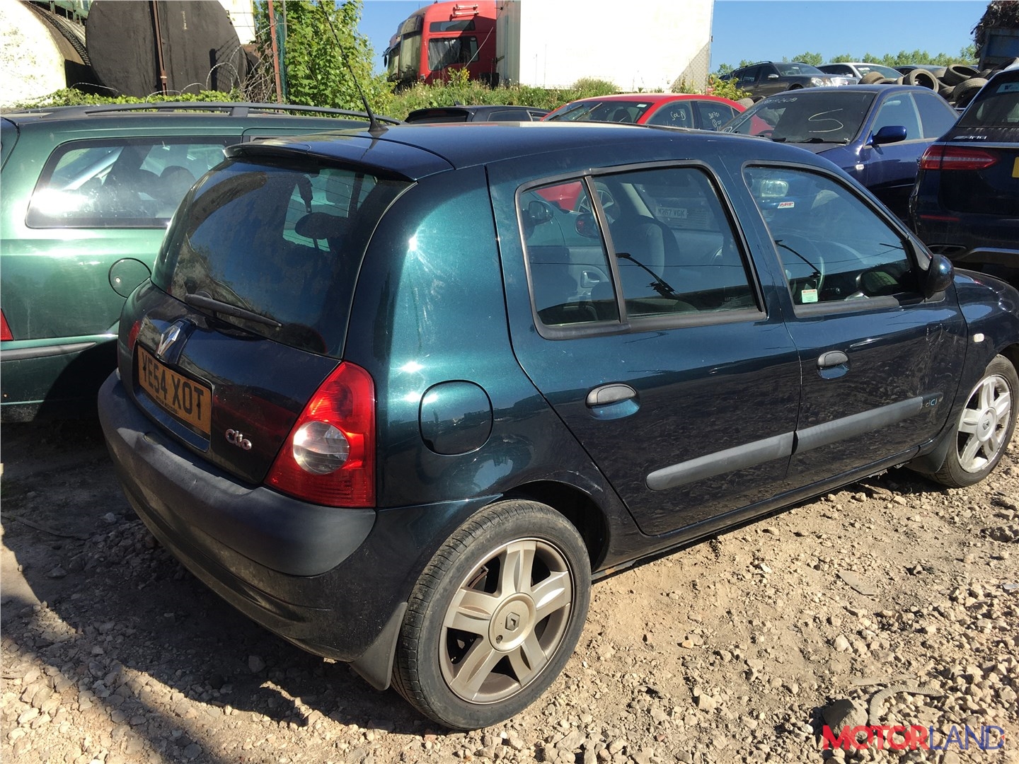 Недавно поступивший автомобиль Renault Clio 1998-2008 - разборочный номер  t15932