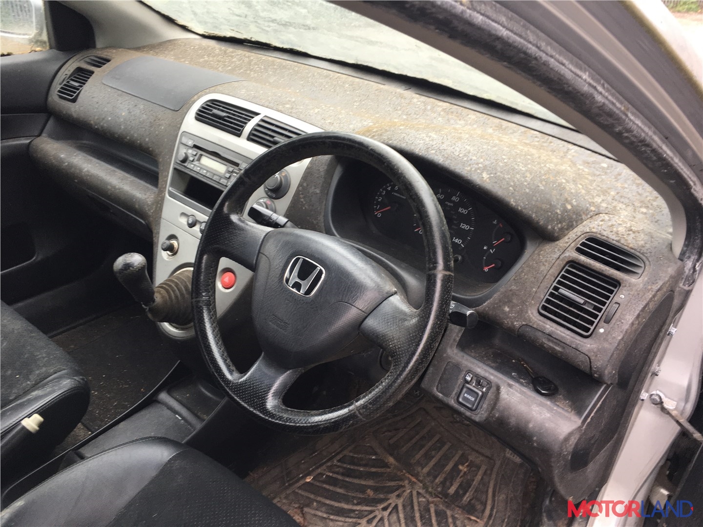 Недавно поступивший автомобиль Honda Civic 2001-2005 - разборочный