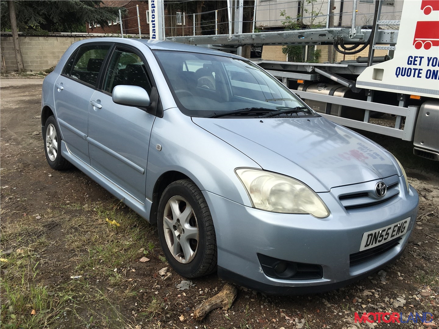 Недавно поступивший автомобиль Toyota Corolla E12 2001-2006 - разборочный  номер t16136