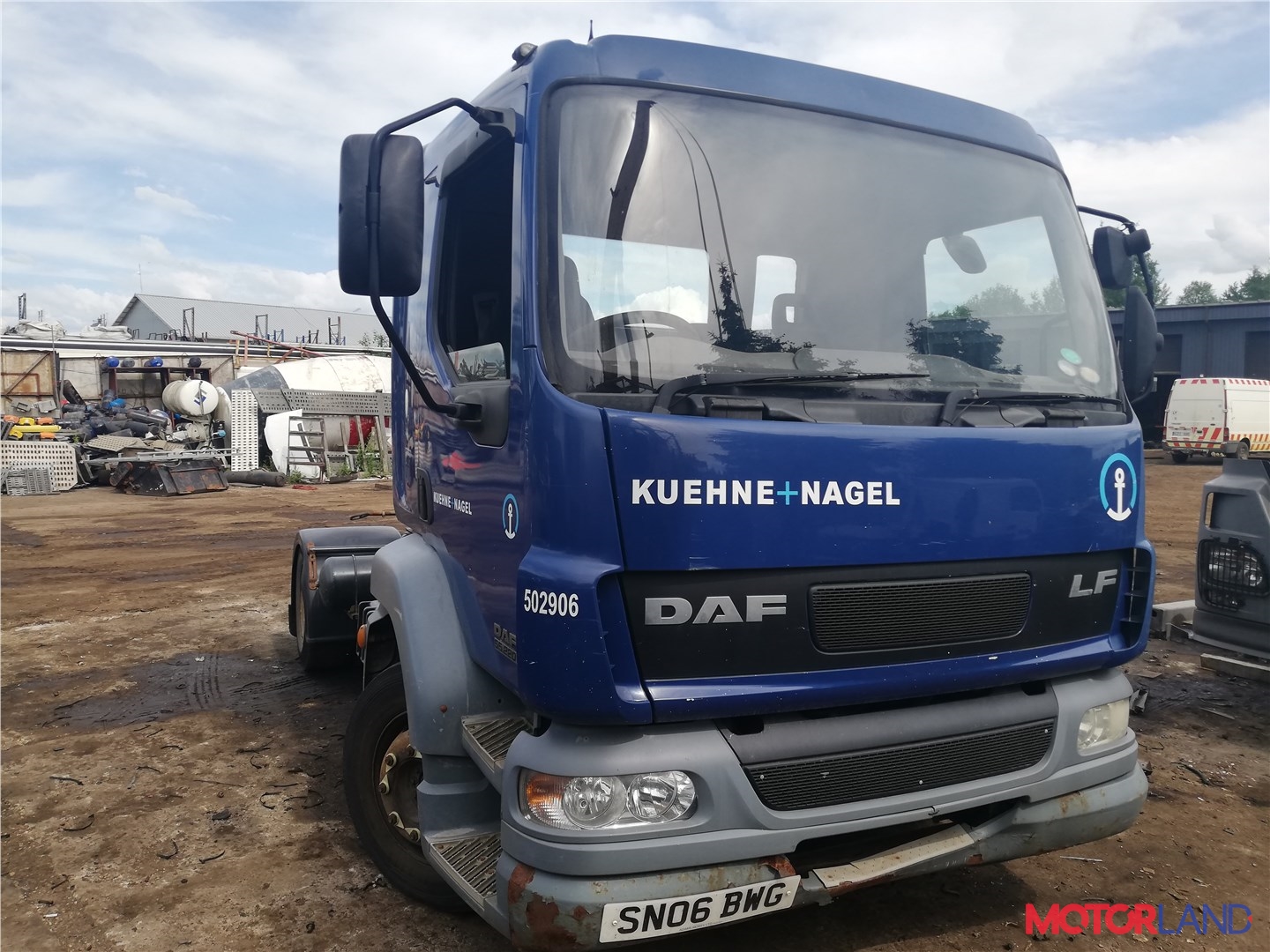 Недавно поступивший автомобиль DAF LF 55 2001-2013 - разборочный номер  t16239