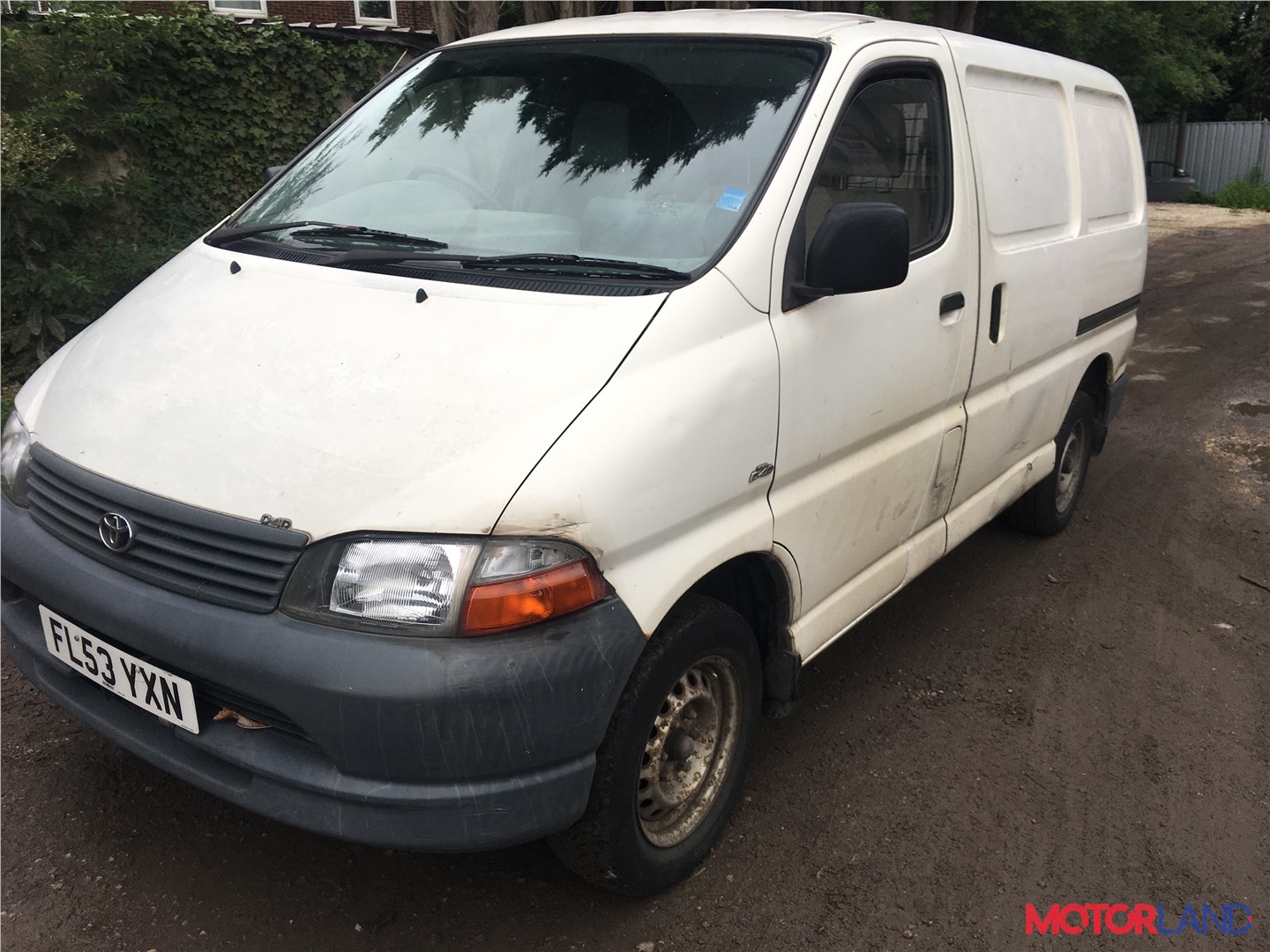 Недавно поступивший автомобиль Toyota Hiace 1989-2004 - разборочный номер  t16457