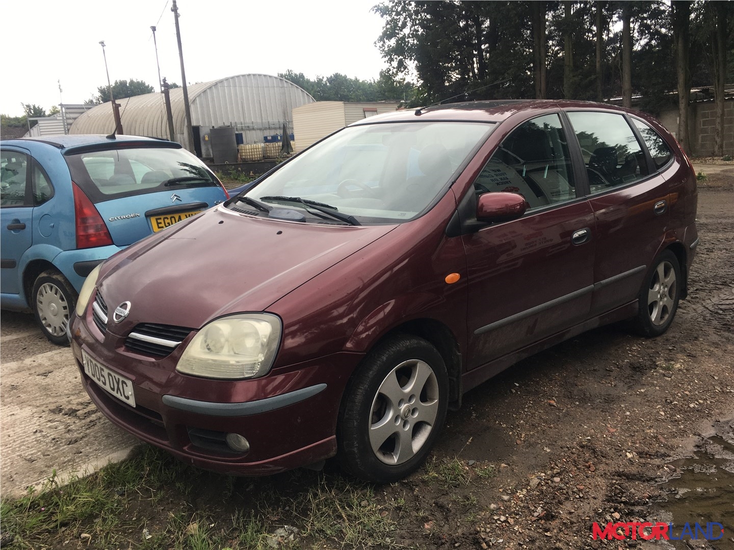 Недавно поступивший автомобиль Nissan Almera Tino - разборочный номер t16410