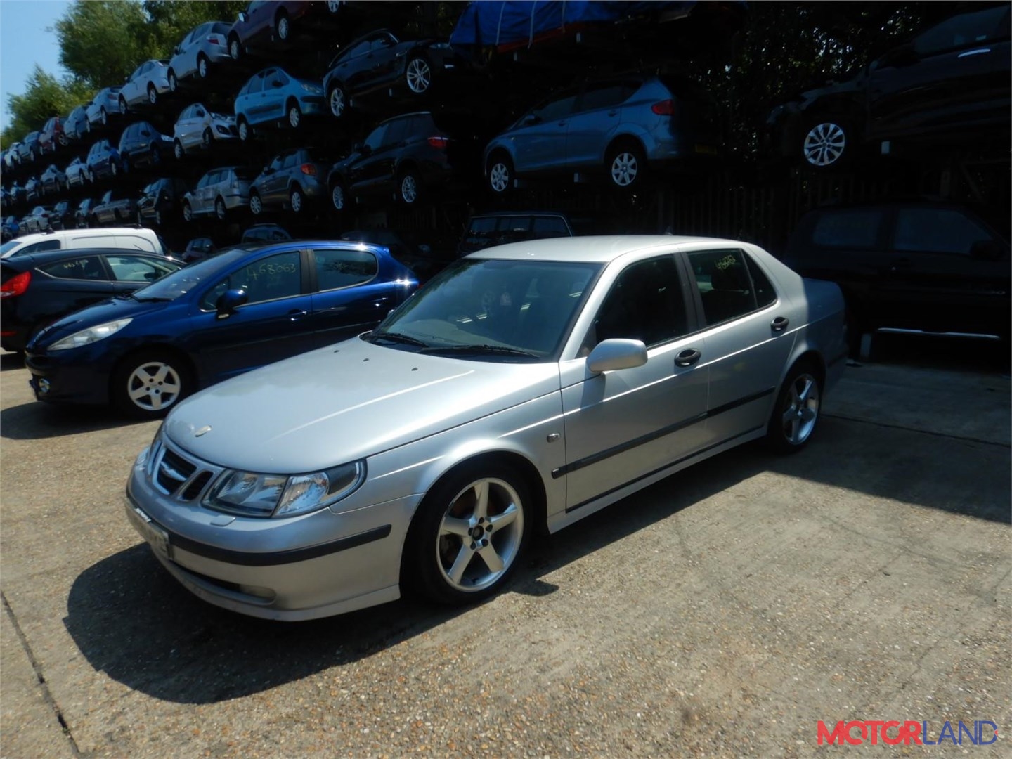 Недавно поступивший автомобиль Saab 9-5 1997-2005 - разборочный номер t16553