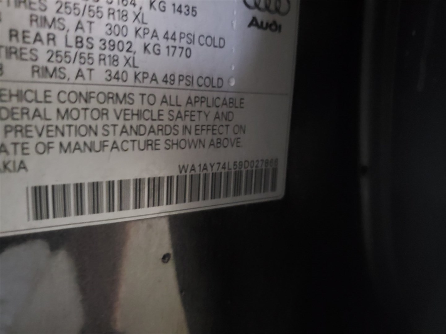 7L0819087AA Радиатор кондиционера салона Audi Q7 2006-2009 2009