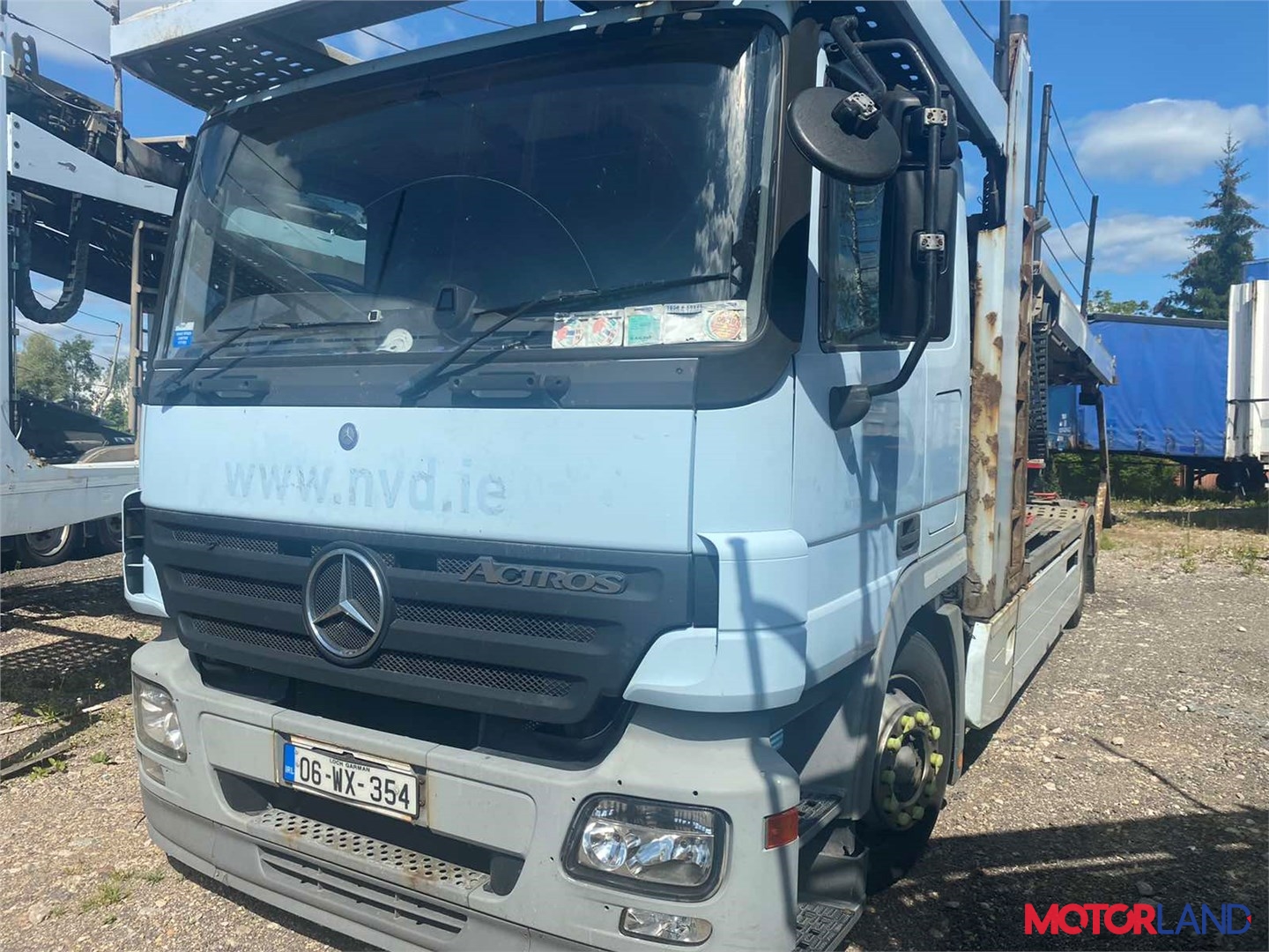 Недавно поступивший автомобиль Mercedes Actros MP2 2002-2008 - разборочный  номер t18505