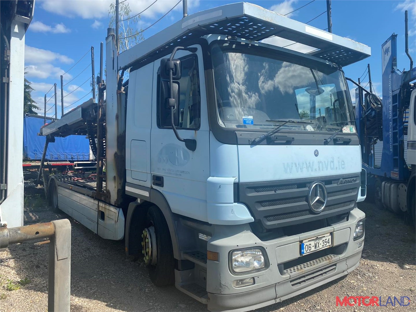 Недавно поступивший автомобиль Mercedes Actros MP2 2002-2008 - разборочный  номер t18505