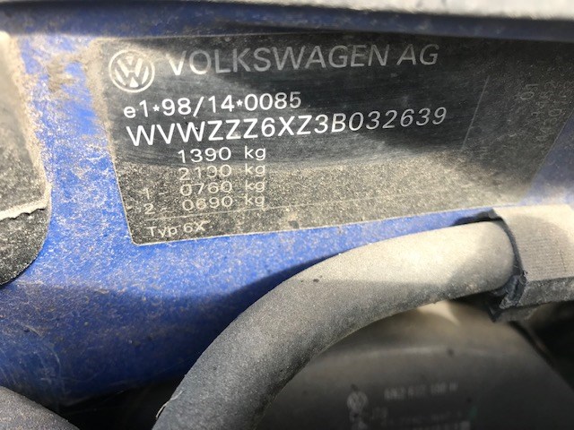 1J0973724 Катушка зажигания Volkswagen Lupo 2003