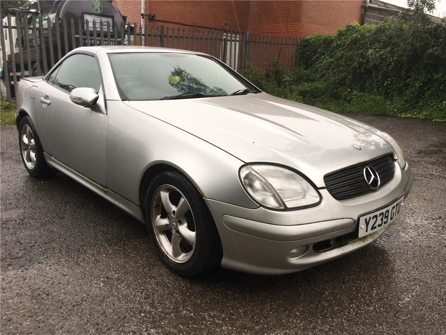 A1707500484 Замок багажника Mercedes-Benz SLK-Class R170 1996-2004 2001