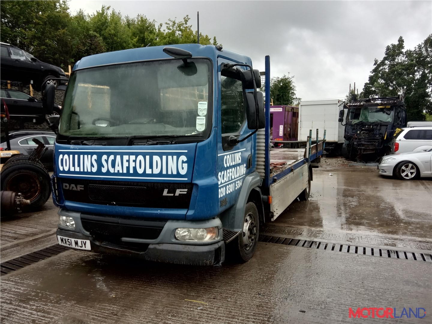 Недавно поступивший автомобиль DAF LF 45 2001-2013 - разборочный номер  t16932