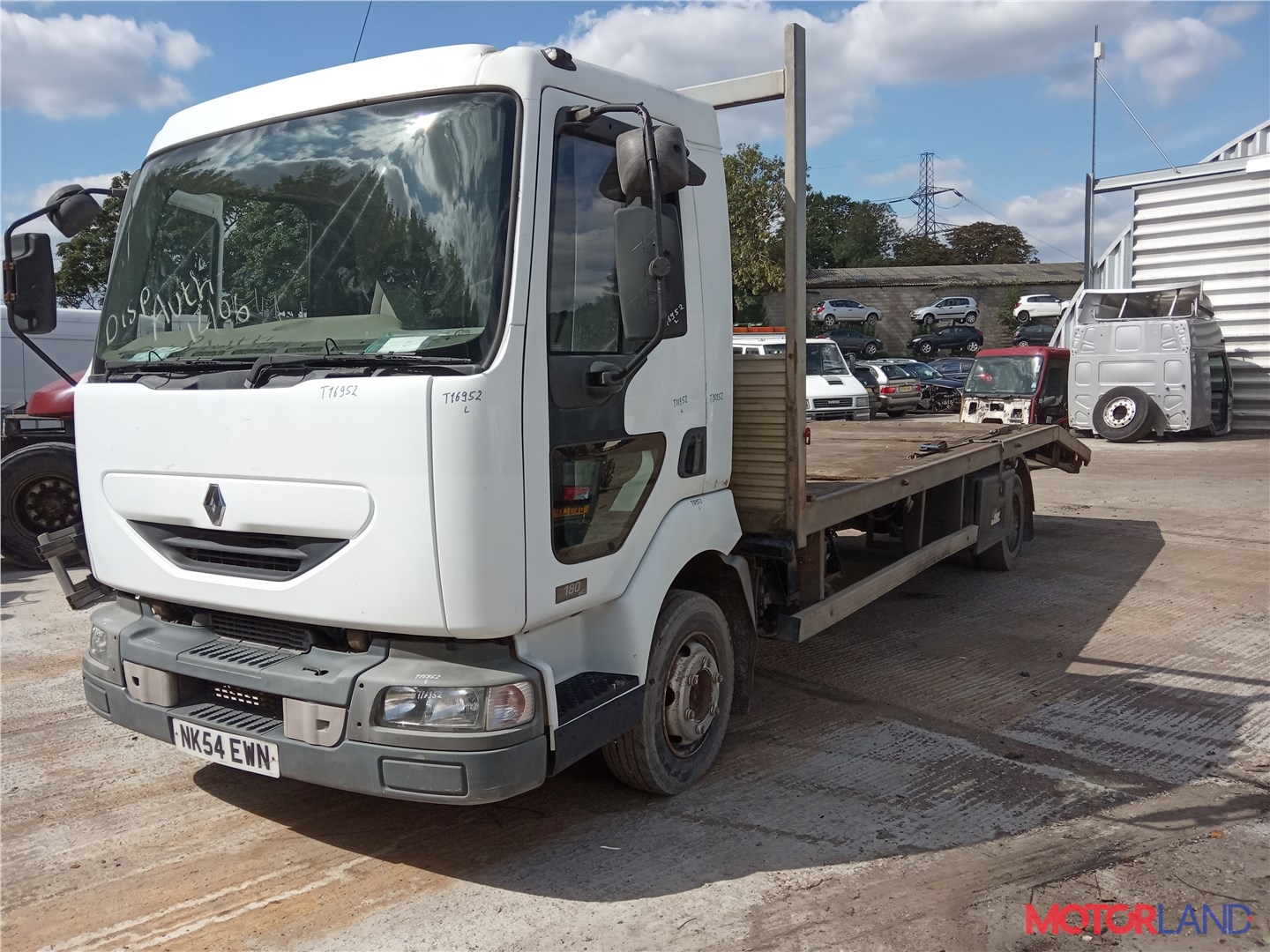 Недавно поступивший автомобиль Renault Midlum 1 1999-2006 - разборочный  номер t16952