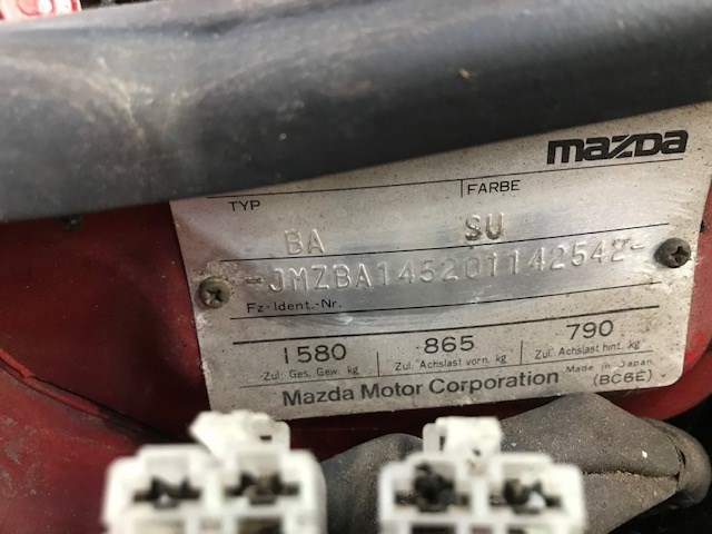 Диск тормозной перед. Mazda 323 (BA) 1994-1998 1994