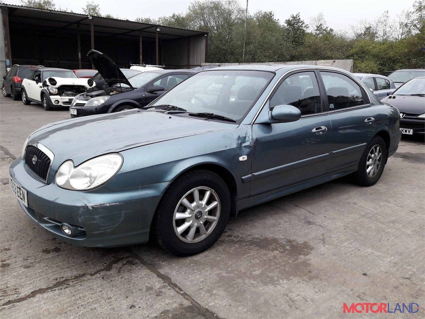 Недавно поступивший автомобиль Hyundai Sonata 5 2001-2005 - разборочный  номер t17110