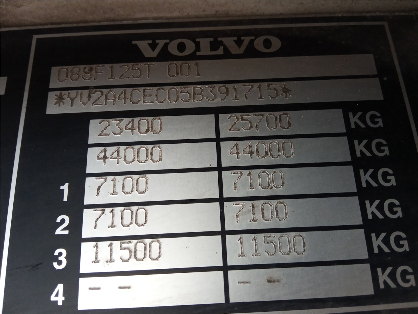 Кронштейн топливного бака Volvo FH 2002-2012 2005