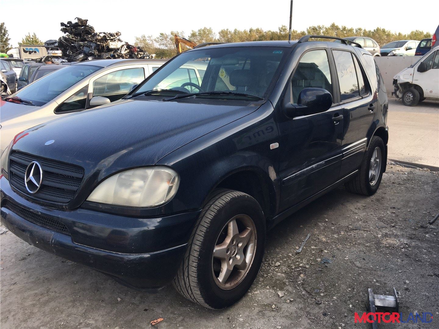 Недавно поступивший автомобиль Mercedes ML W163 1998-2004 - разборочный  номер t17332