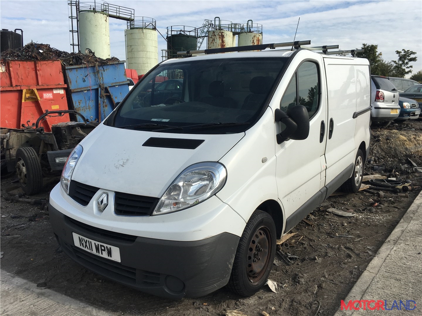 Недавно поступивший автомобиль Renault Trafic 2001-2014 - разборочный номер  t17468