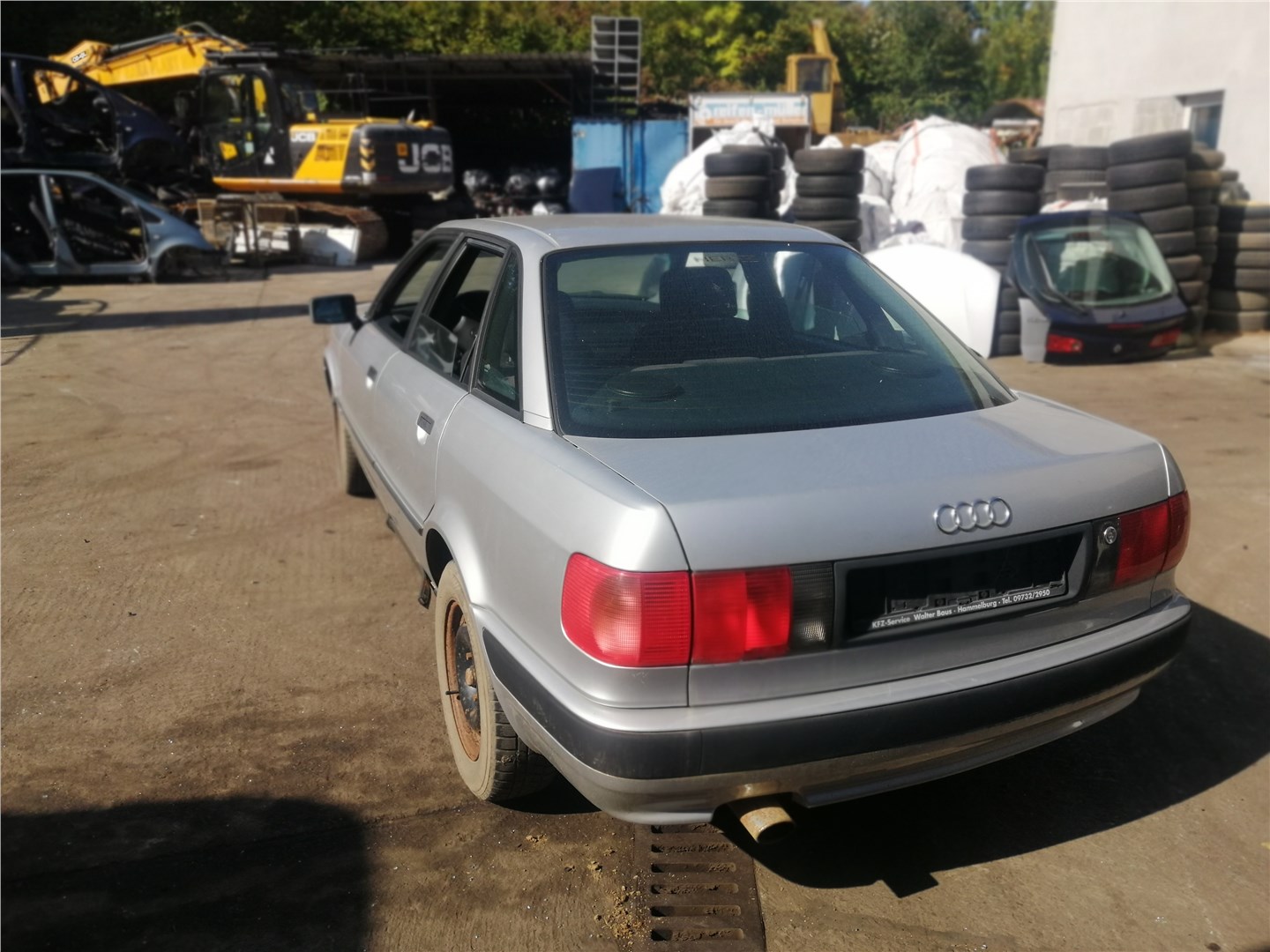 Лючок бензобака Audi 80 (B4) 1991-1994 1995