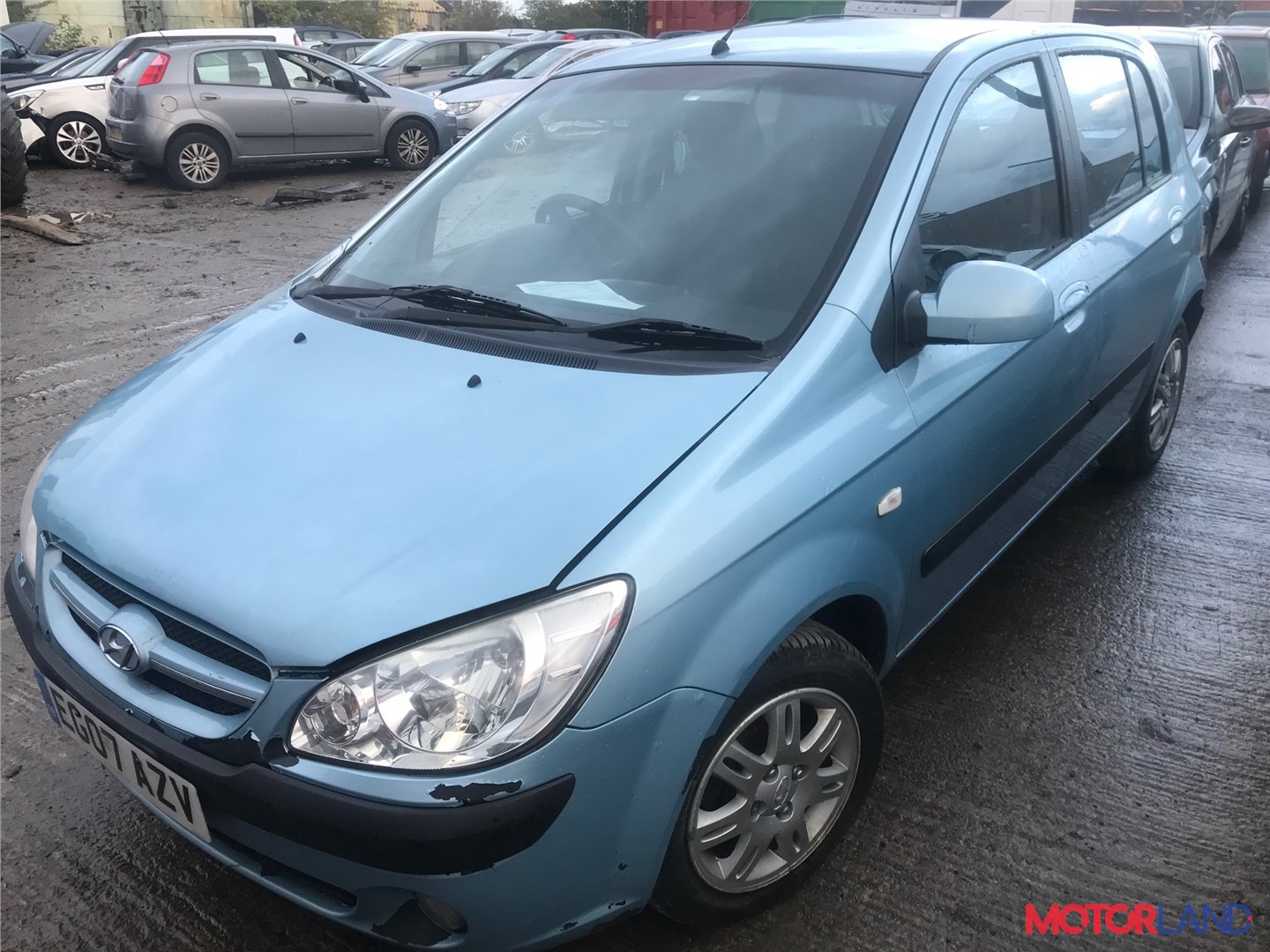 Недавно поступивший автомобиль Hyundai Getz - разборочный номер t17830