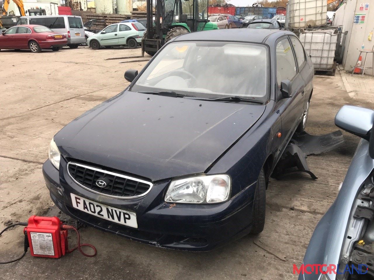 Недавно поступивший автомобиль Hyundai Accent 2000-2006 - разборочный номер  t18263