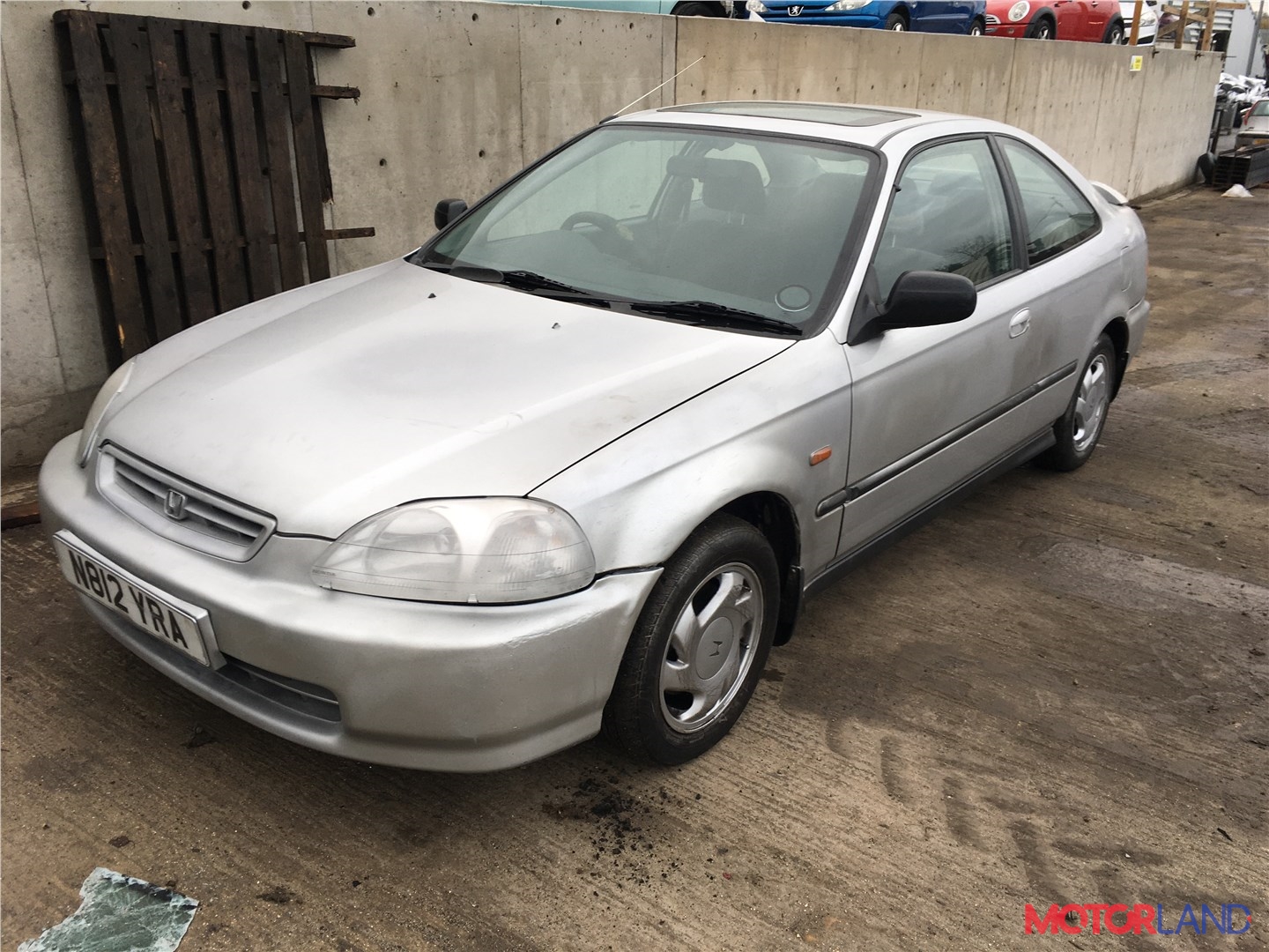 Недавно поступивший автомобиль Honda Civic 1995-2001 - разборочный номер  t19036