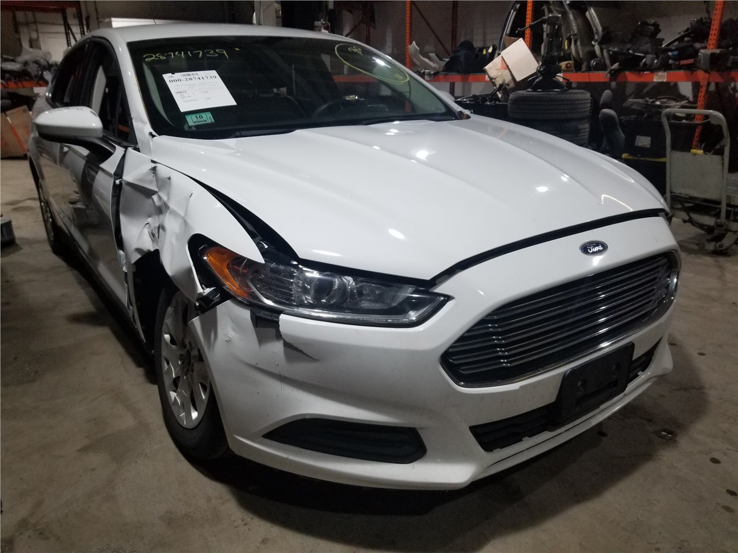 DS7Z17527A Стекло форточки двери Ford Fusion 2012-2016 USA 2013
