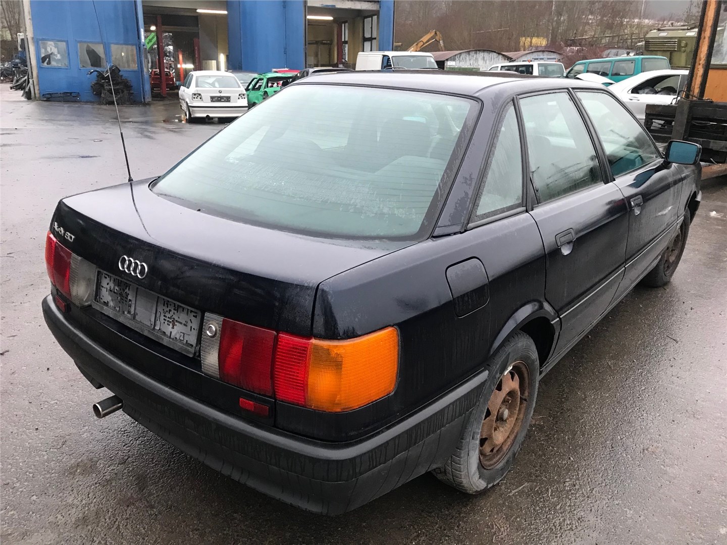 Подушка крепления КПП левая=правая Audi 80 (B3) 1986-1991 1987