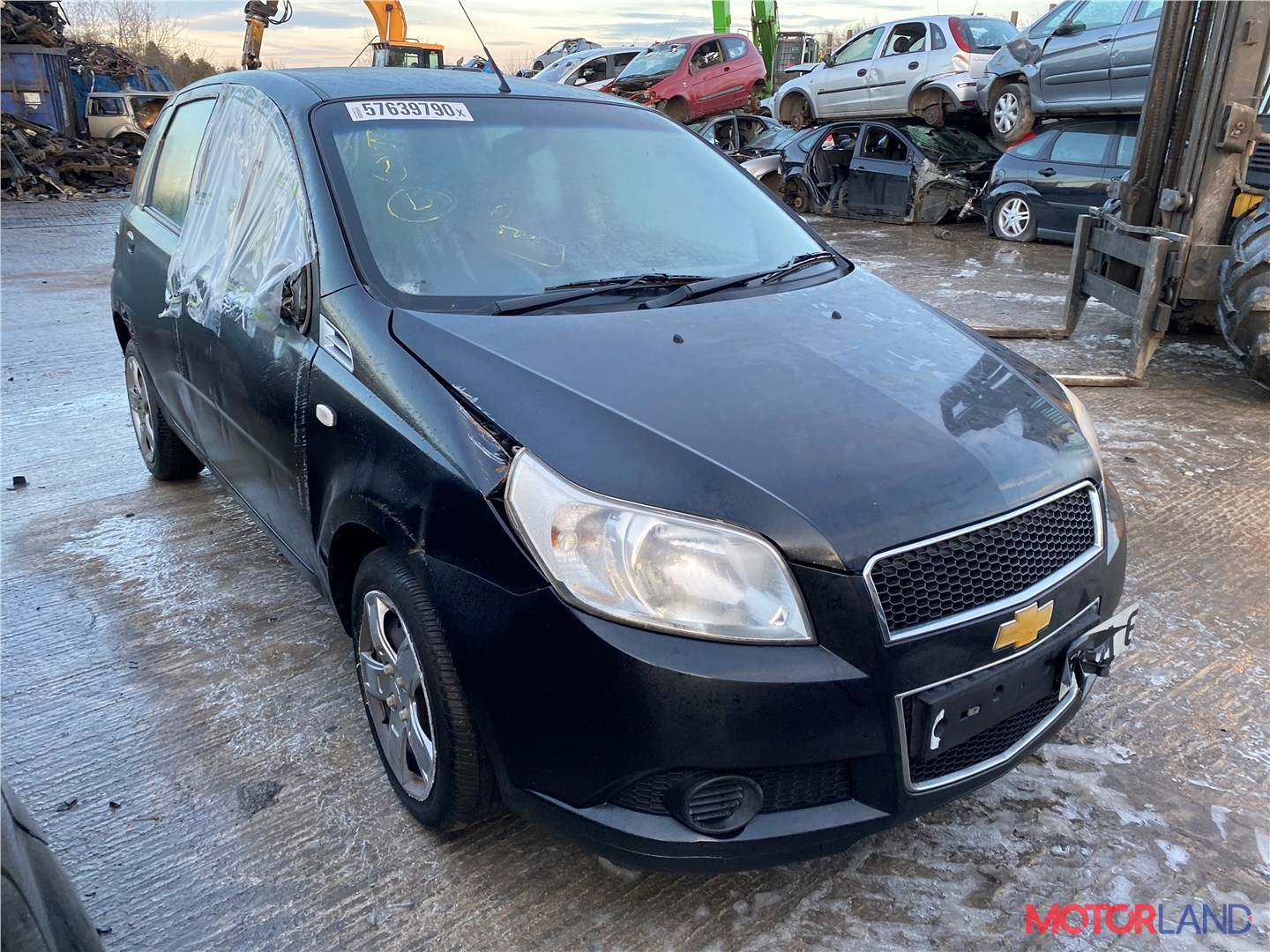 Недавно поступивший автомобиль Chevrolet Aveo (T250 / 255) 2008-2011 -  разборочный номер t24936