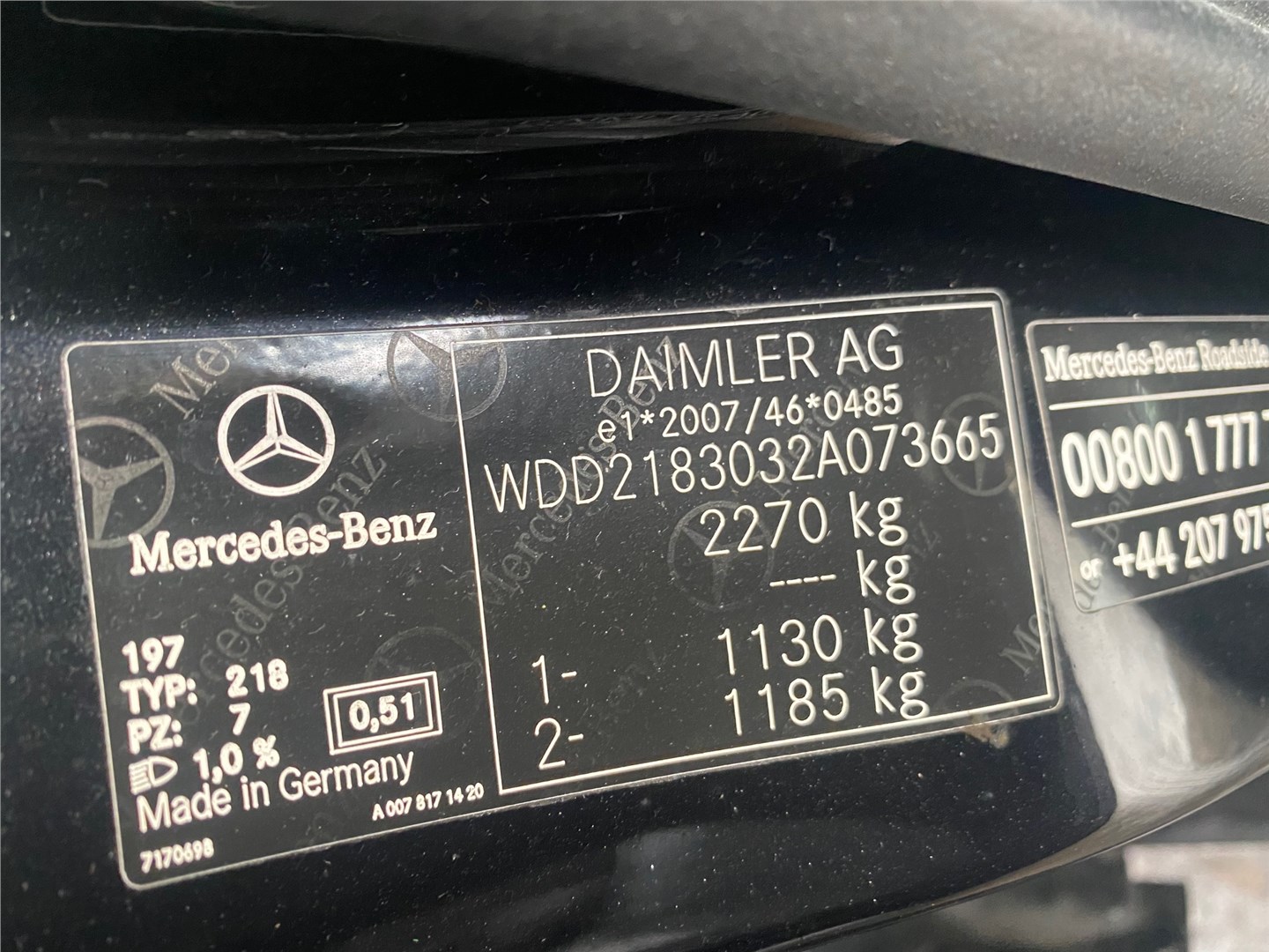 A6519007500 Блок управления двигателем Mercedes-Benz CLS W218 2011- 2012