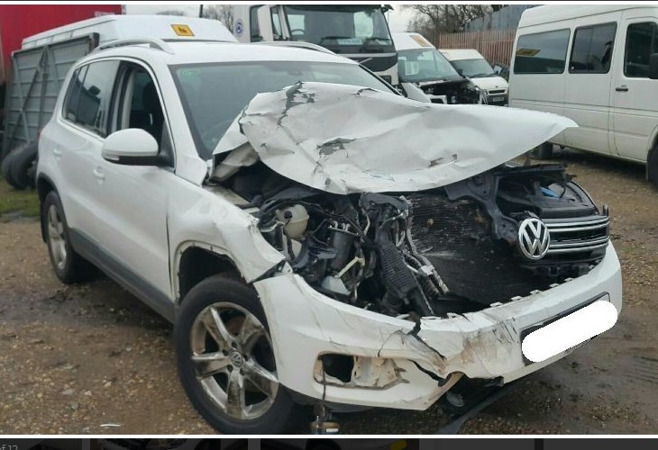 5N0805903K Юбка бампера нижняя Volkswagen Tiguan 2011-2016 2014