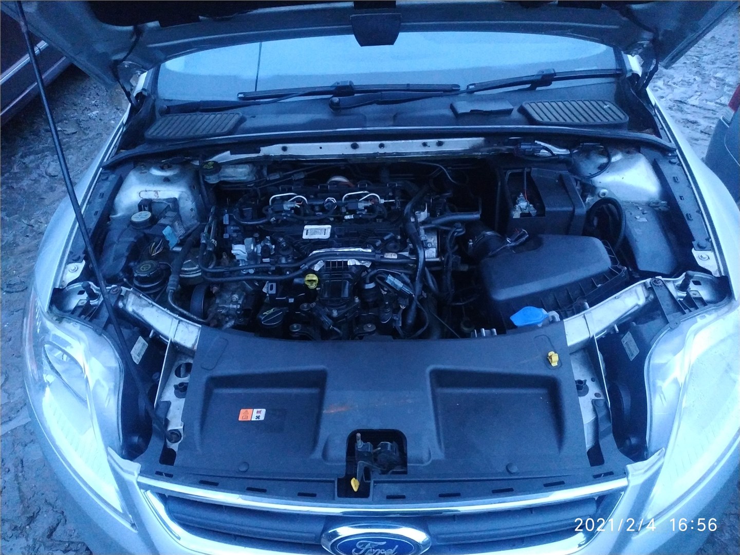 1724260 Заглушка (решетка) бампера Ford Mondeo 4 2007-2015 2011