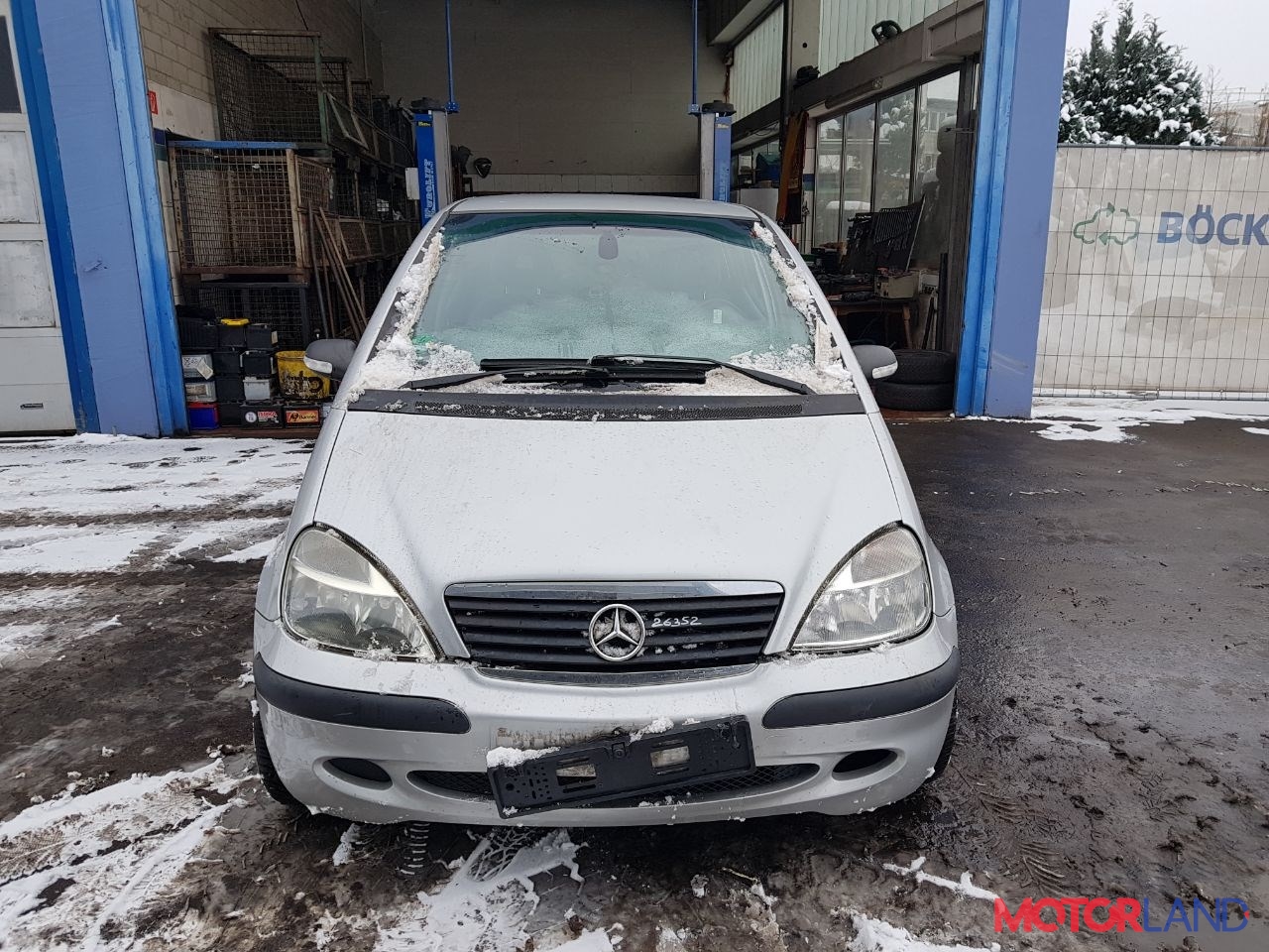 Недавно поступивший автомобиль Mercedes A W168 1997-2004 - разборочный  номер 26352