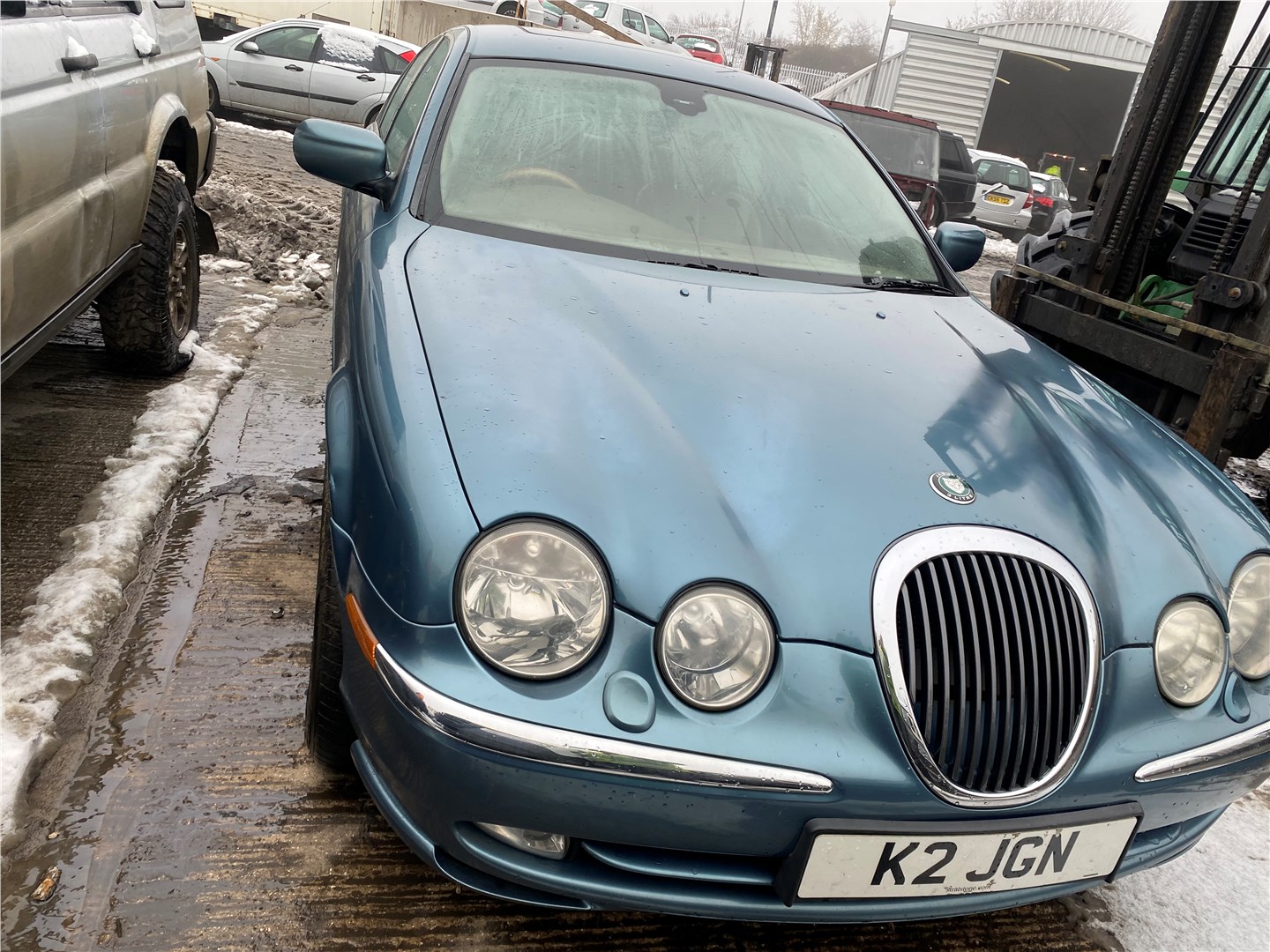 Двигатель отопителя (моторчик печки) Jaguar S-type 1999