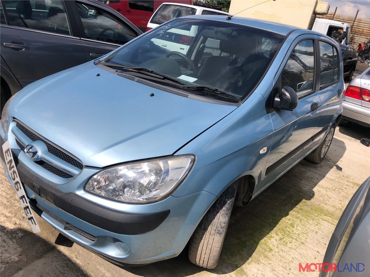 Недавно поступивший автомобиль Hyundai Getz - разборочный номер t22828