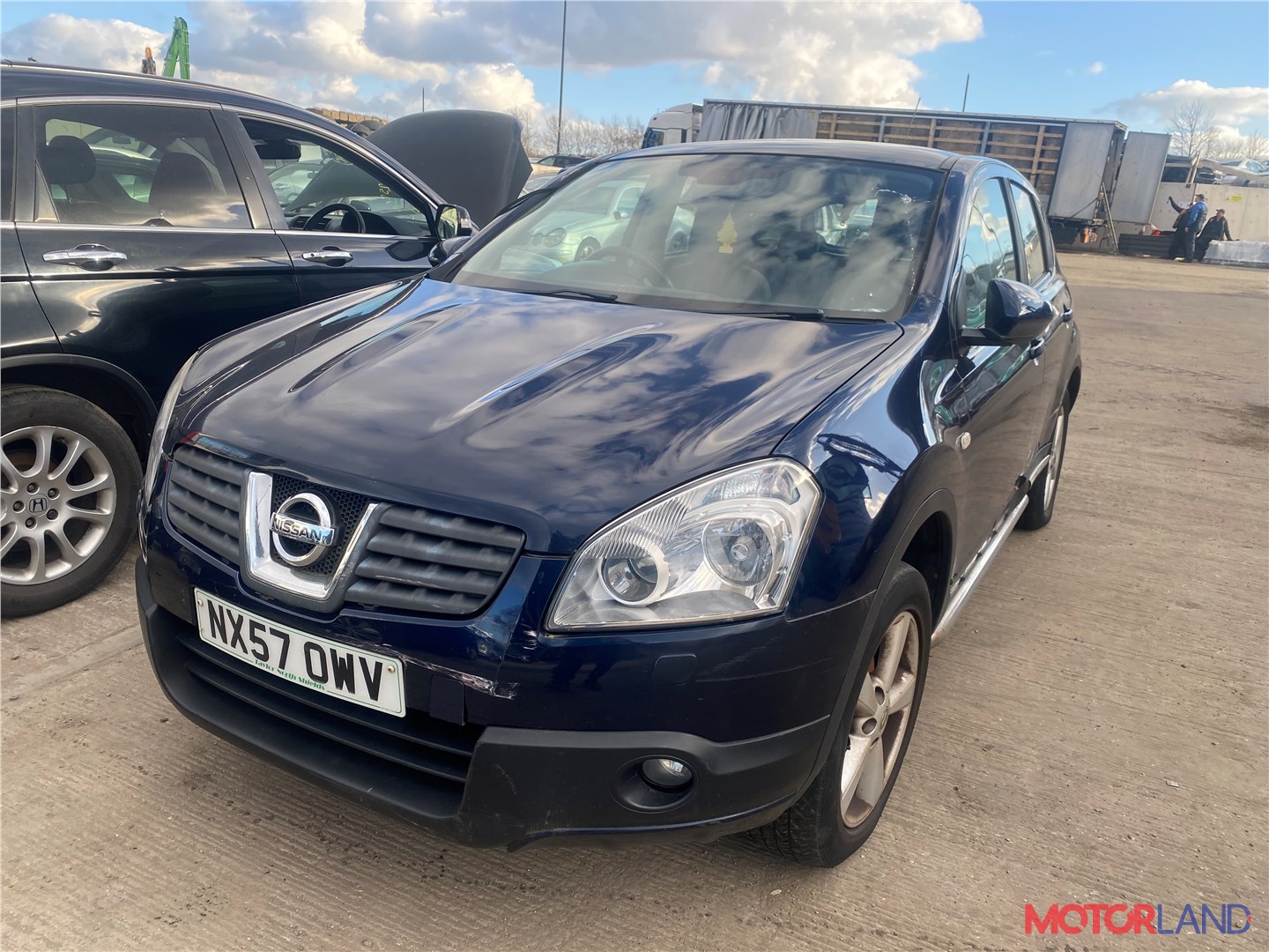 Недавно поступивший автомобиль Nissan Qashqai 2006-2013 - разборочный номер  t20449